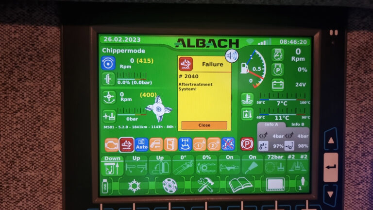 Albach Error Code 2040 and Error NOx Adblue Man Engine